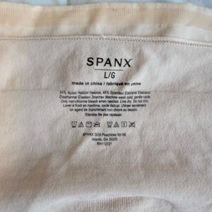 SPANX High-Waisted Tummy Control Shapewear Shorts Nude - Size L